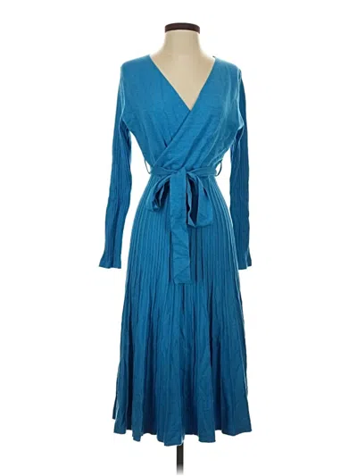 Pre-owned Zesica Casual Dress In Blue