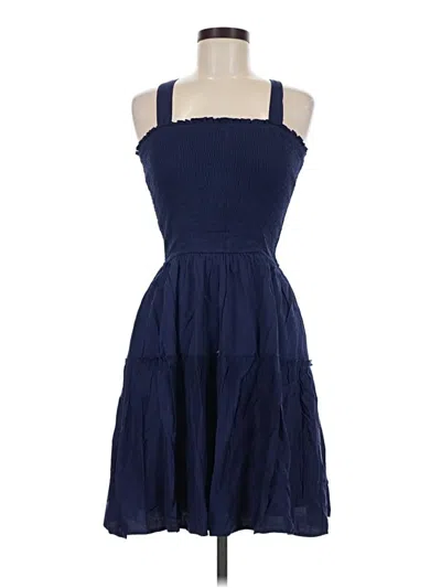 Pre-owned Zesica Casual Dress In Blue