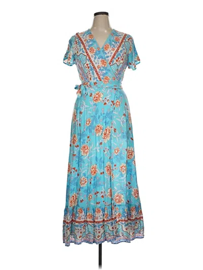 Pre-owned Zesica Casual Dress In Blue