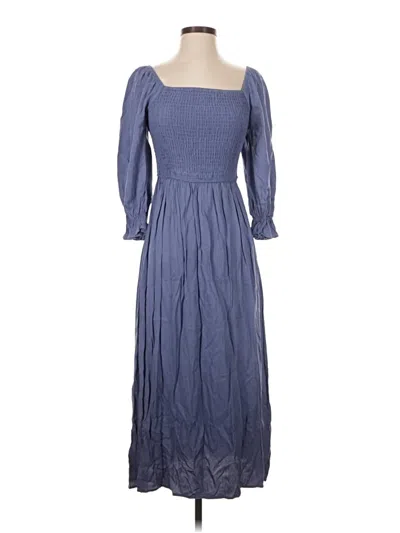 Pre-owned Zesica Casual Dress In Blue