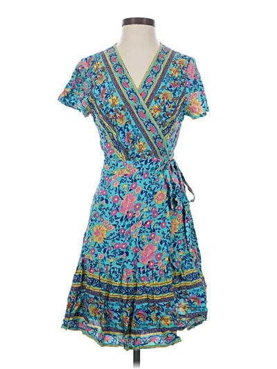 Pre-owned Zesica Casual Dress In Blue