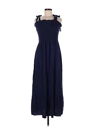 Pre-owned Zesica Casual Dress In Blue
