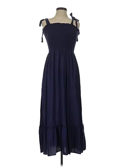 Pre-owned Zesica Casual Dress In Blue