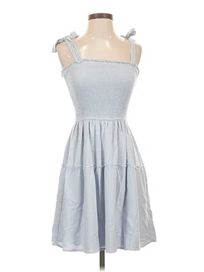 Pre-owned Zesica Casual Dress In Blue
