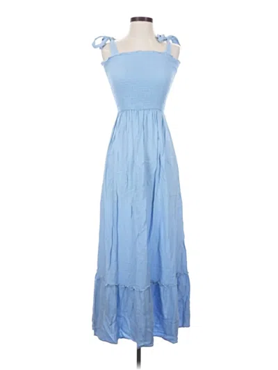 Pre-owned Zesica Casual Dress In Blue