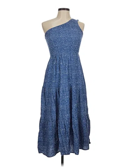 Pre-owned Zesica Casual Dress In Blue