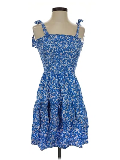 Pre-owned Zesica Casual Dress In Blue