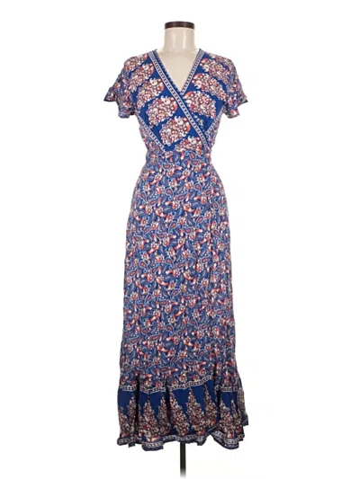 Pre-owned Zesica Casual Dress In Blue