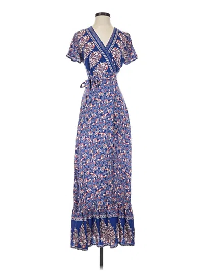 Pre-owned Zesica Casual Dress In Blue