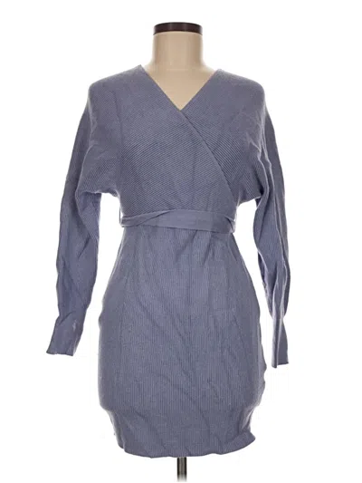 Pre-owned Zesica Casual Dress In Gray