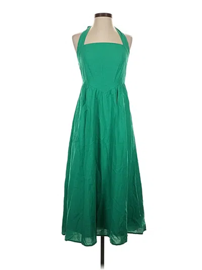 Pre-owned Zesica Casual Dress In Green