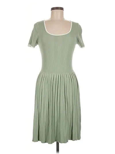 Pre-owned Zesica Casual Dress In Green