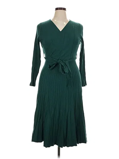 Pre-owned Zesica Casual Dress In Green