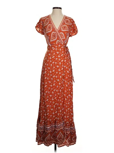 Pre-owned Zesica Casual Dress In Orange