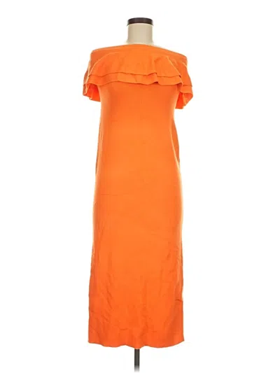 Pre-owned Zesica Casual Dress In Orange