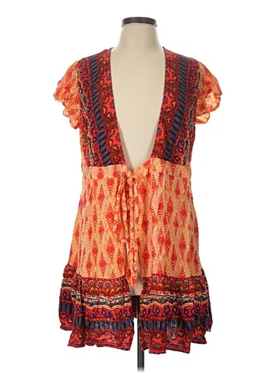 Pre-owned Zesica Casual Dress In Orange