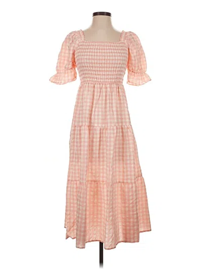 Pre-owned Zesica Casual Dress In Orange