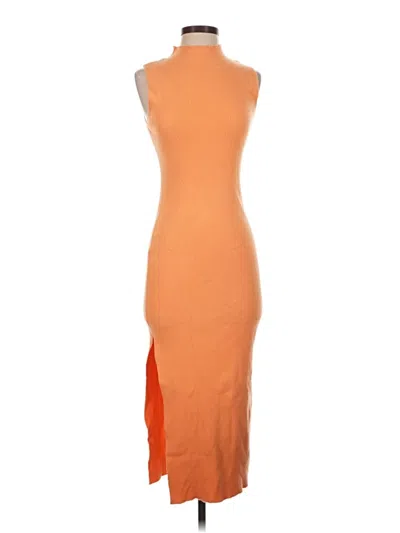 Pre-owned Zesica Casual Dress In Orange