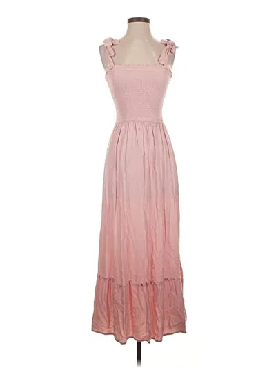 Pre-owned Zesica Casual Dress In Pink