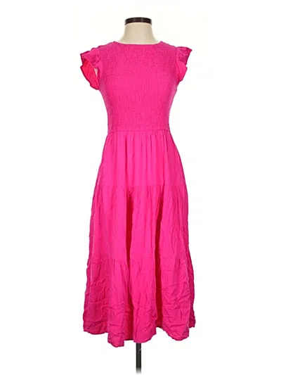 Pre-owned Zesica Casual Dress In Pink