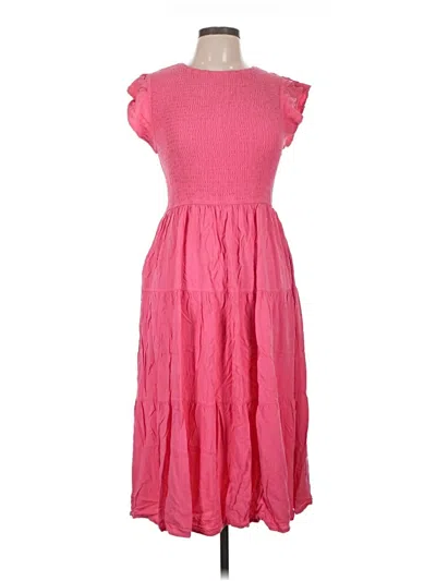 Pre-owned Zesica Casual Dress In Pink