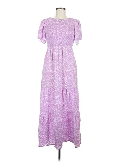 Pre-owned Zesica Casual Dress In Purple
