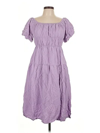 Pre-owned Zesica Casual Dress In Purple