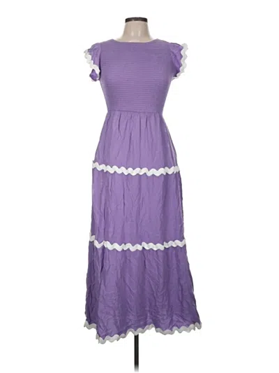 Pre-owned Zesica Casual Dress In Purple