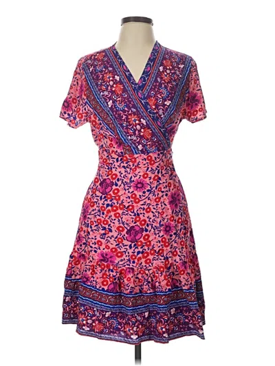 Pre-owned Zesica Casual Dress In Purple