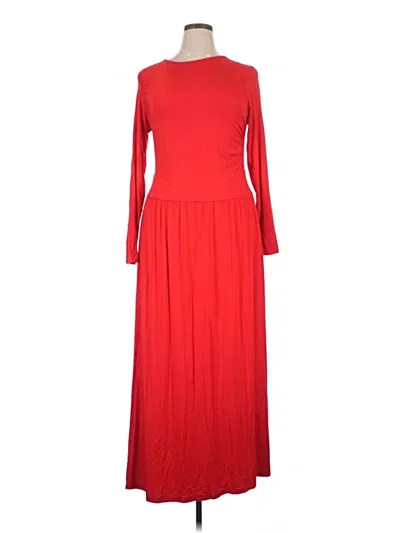 Pre-owned Zesica Casual Dress In Red