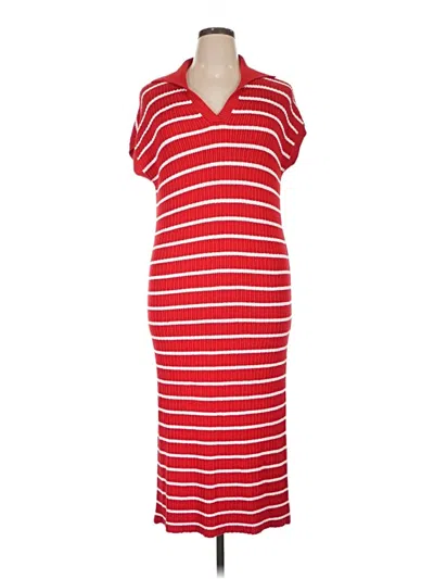 Pre-owned Zesica Casual Dress In Red