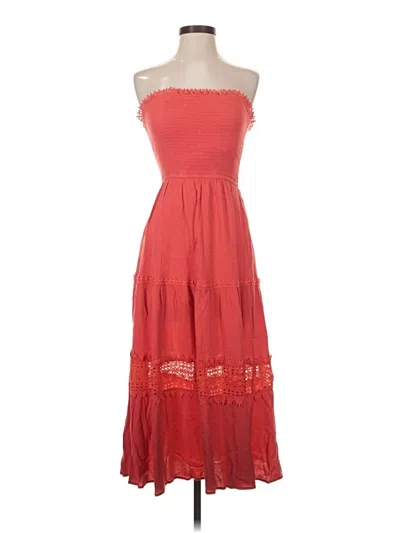 Pre-owned Zesica Casual Dress In Red