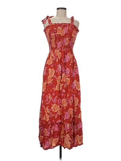 Pre-owned Zesica Casual Dress In Red