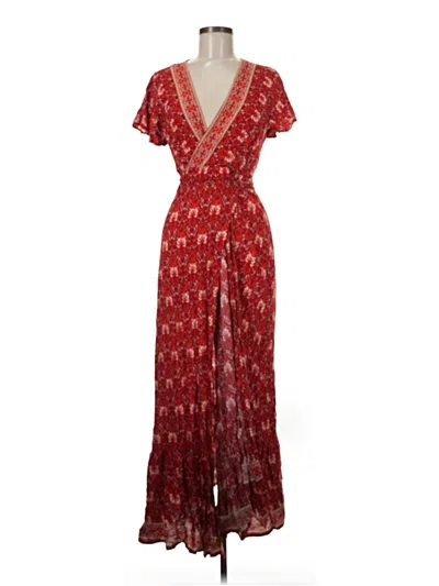 Pre-owned Zesica Casual Dress In Red