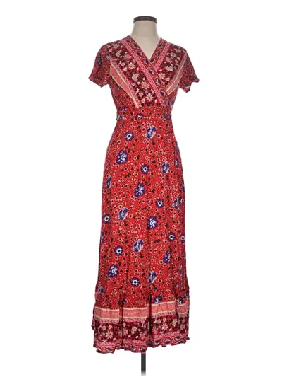 Pre-owned Zesica Casual Dress In Red