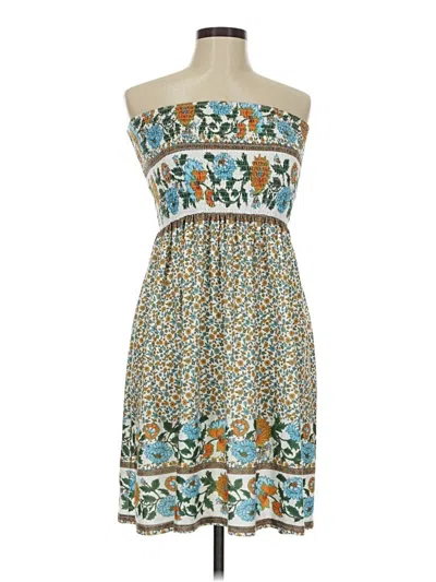 Pre-owned Zesica Casual Dress In Teal