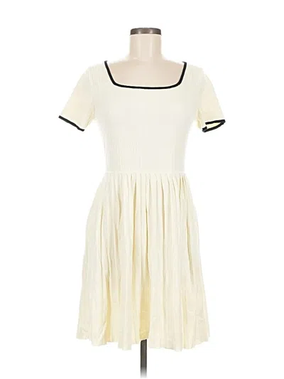 Pre-owned Zesica Casual Dress In White