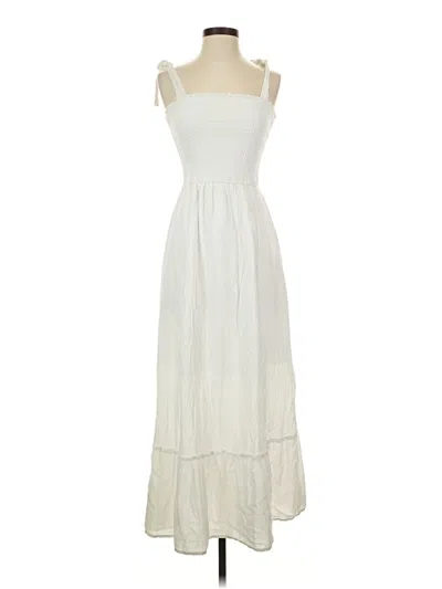Pre-owned Zesica Casual Dress In White