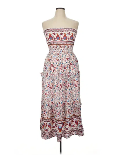 Pre-owned Zesica Casual Dress In White
