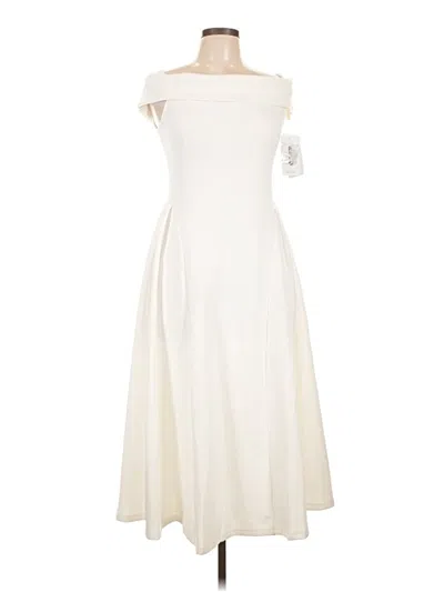Pre-owned Zesica Cocktail Dress In Ivory