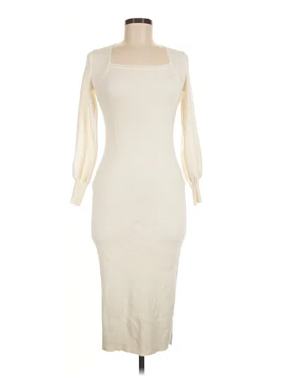 Pre-owned Zesica Cocktail Dress In Ivory