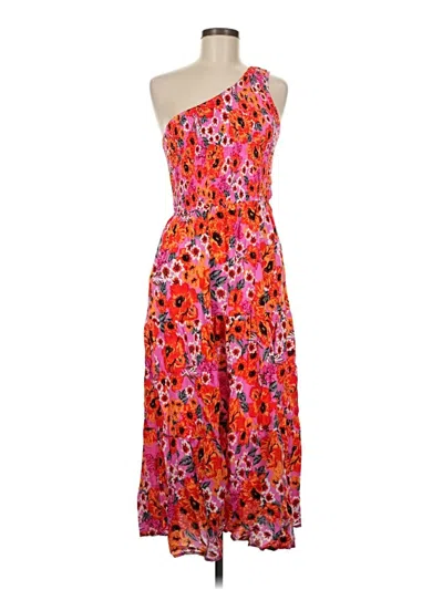 Pre-owned Zesica Cocktail Dress In Orange