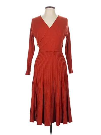 Pre-owned Zesica Cocktail Dress In Orange