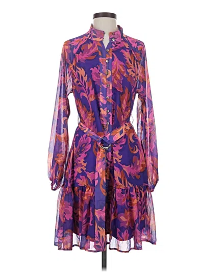 Pre-owned Zesica Cocktail Dress In Purple