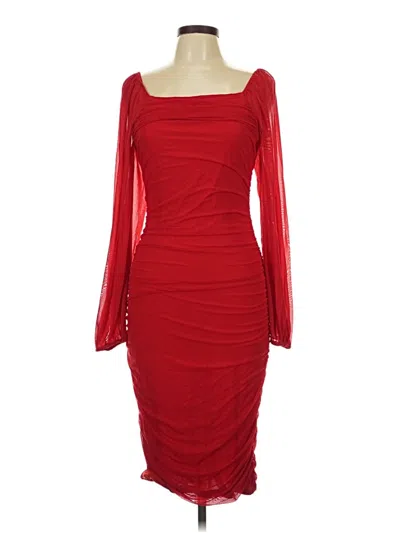 Pre-owned Zesica Cocktail Dress In Red