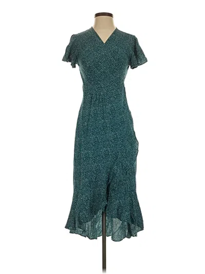 Pre-owned Zesica Cocktail Dress In Teal