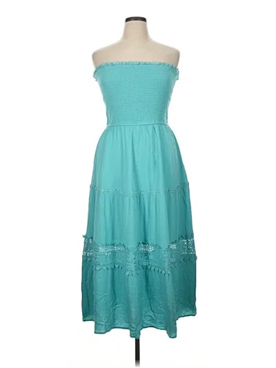 Pre-owned Zesica Cocktail Dress In Teal