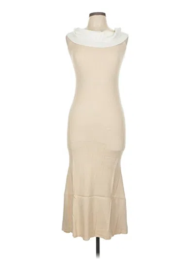 Pre-owned Zesica Cocktail Dress In White
