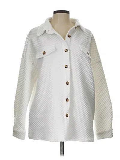 Pre-owned Zesica Jacket In Ivory