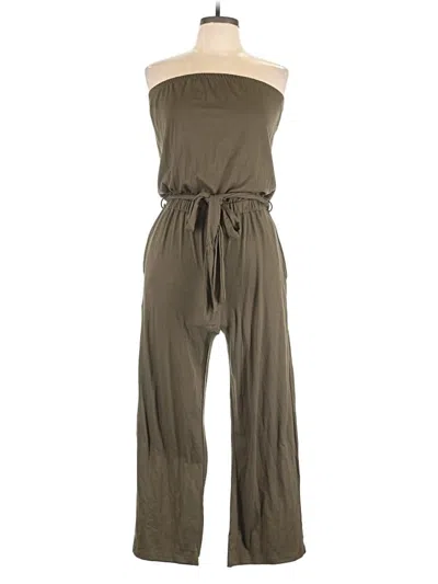 Pre-owned Zesica Jumpsuit In Brown